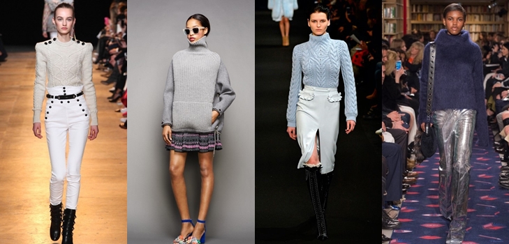 Modische Damen Pullover Herbst Winter 2015-2016: Foto der modischsten Strickpullover 2015