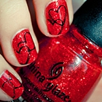 Modischer Nageldesign Winter 2014