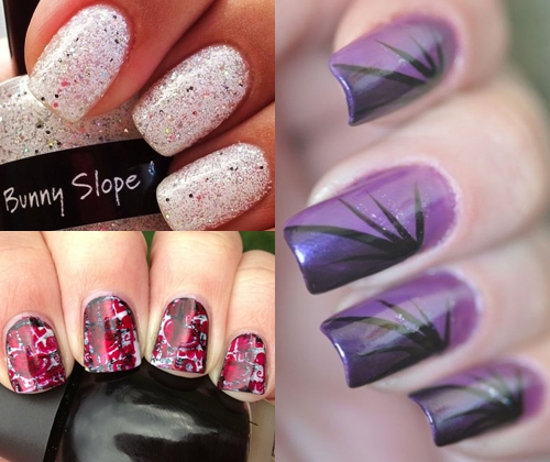 Modischer Nageldesign Winter 2014