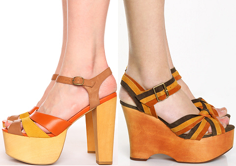 Keine Regeln: modische Sandalen 2014