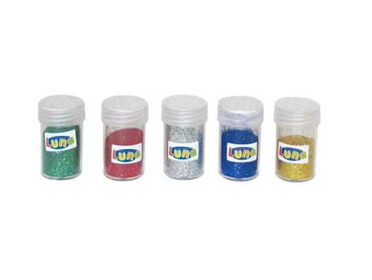 trockener Glitzer