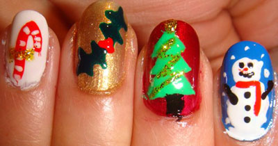 Neujahrsmaniküre: das modischste Nageldesign für das neue Jahr 2015