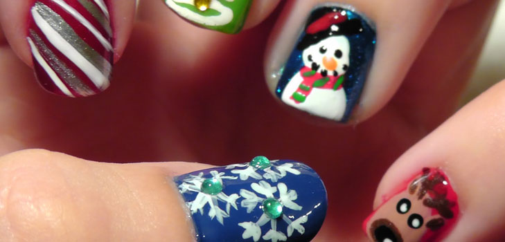 Neujahrsmaniküre: das modischste Nageldesign für das neue Jahr 2015