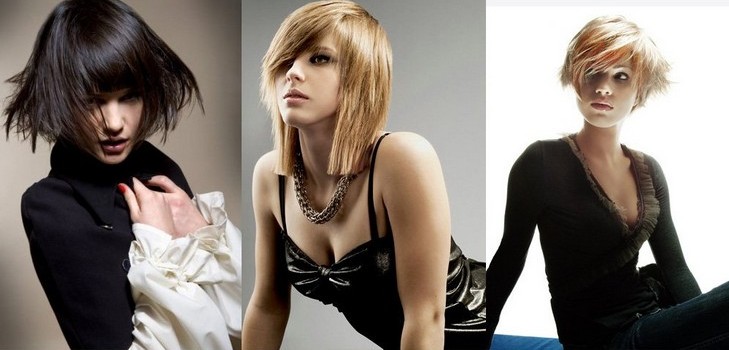 Stylingfrisur des neuen Jahres