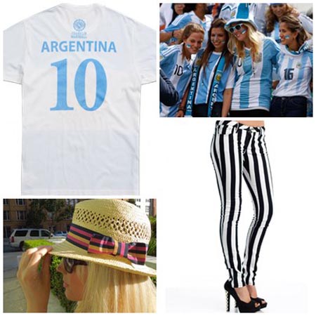 Argentinien-Outfit