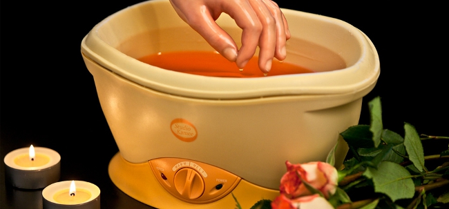 Paraffinotherapie zu Hause