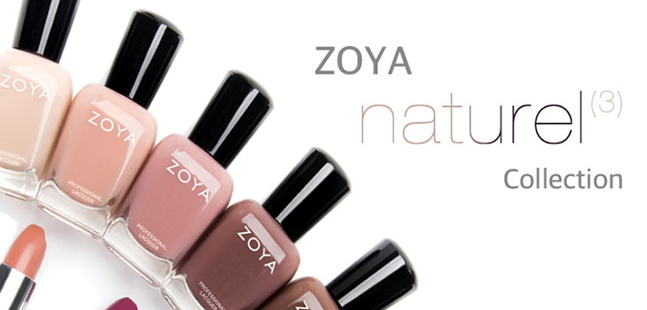 Pastell Maniküre von Zoya: eine Sammlung von Lacken Naturel 3 Frühjahr 2017