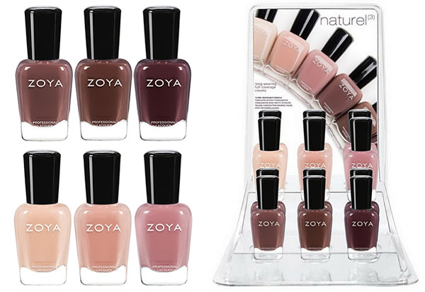 Pastell Maniküre von Zoya: eine Sammlung von Lacken Naturel 3 Frühjahr 2017
