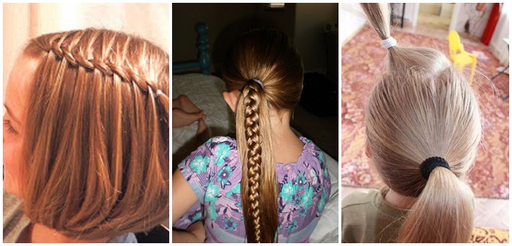 Frisuren für Mädchen mit eigenen Händen für das neue Jahr 2017 Hahn - Ideen für kurze, mittlere und lange Haare, Schritt-für-Schritt-Fotos und Videos