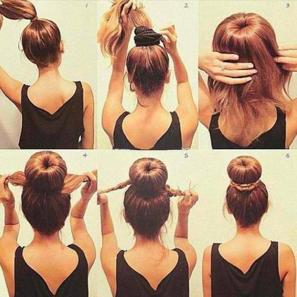 Frisuren zu Hause