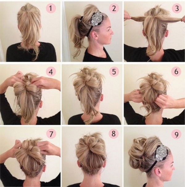 Frisuren zu Hause