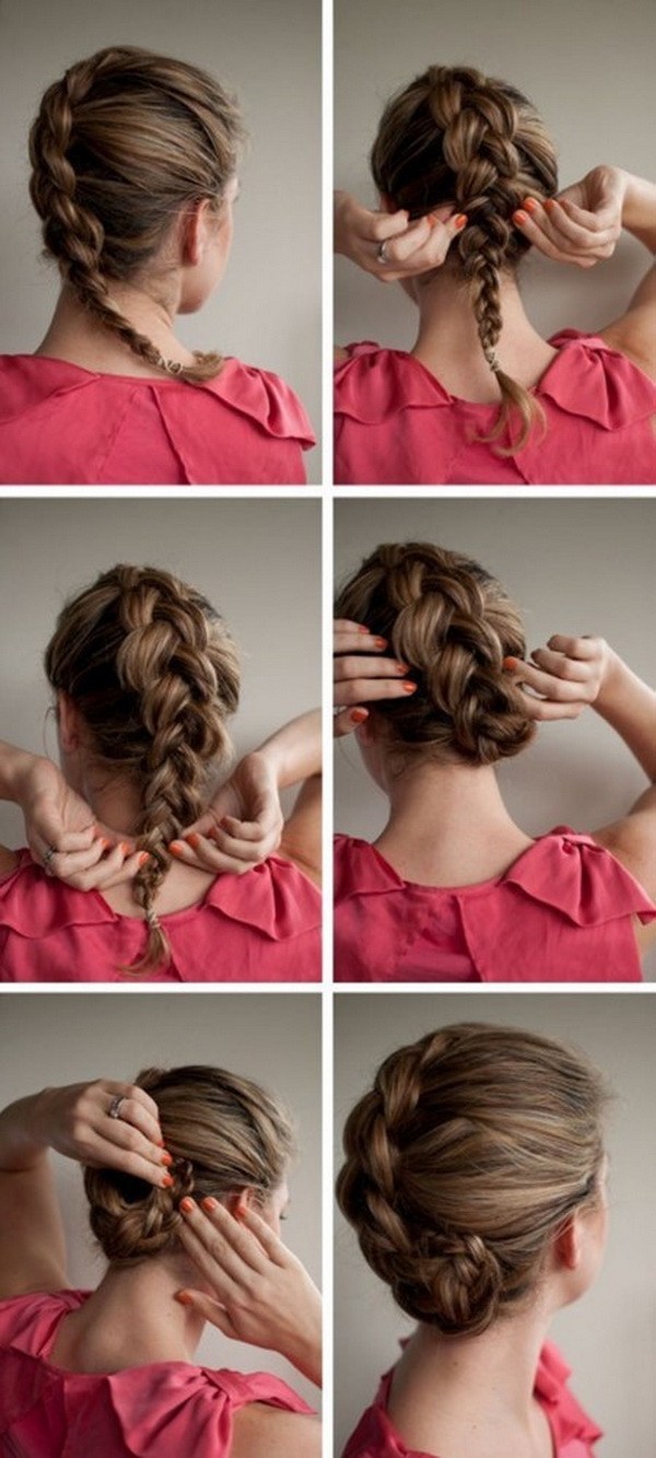 Frisuren zu Hause