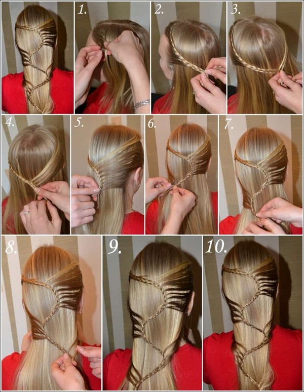 Frisuren zu Hause