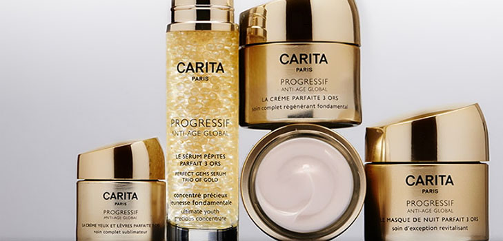Geheimnisse der Jugend: Anti-Aging-Neuheiten Carita Trio of Gold