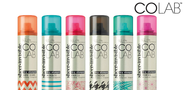 Symbiose von Mode und Wissenschaft: Kollektion von Colab Sheer & Invisible Trockenshampoos