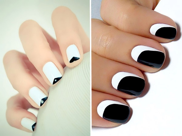 Stilvoller Minimalismus: Eine monochrome Maniküre - Trend 2016