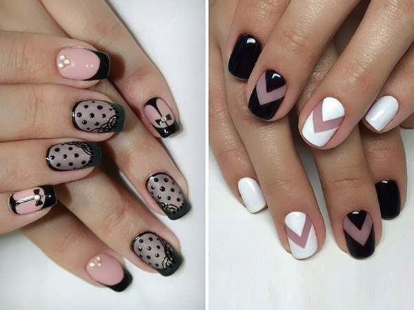 Stilvoller Minimalismus: Eine monochrome Maniküre - Trend 2016