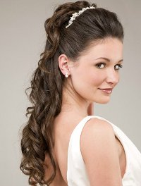 Hochzeitsfrisuren mit wallendem Haar