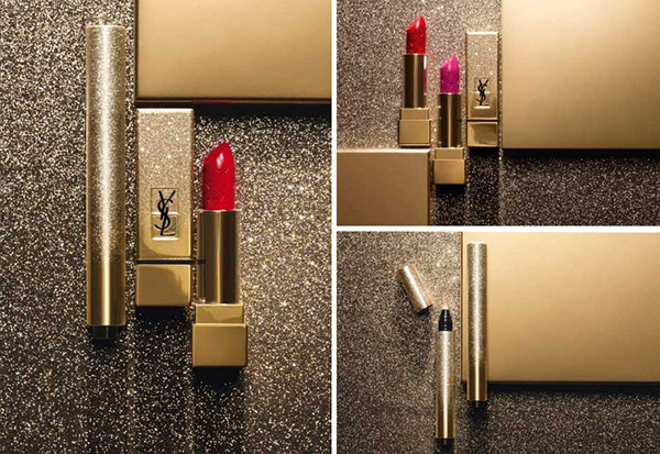 Ein glitzernder Traum: eine Sammlung von Make-up YSL Sparkle Clash Weihnachten 2016-2017