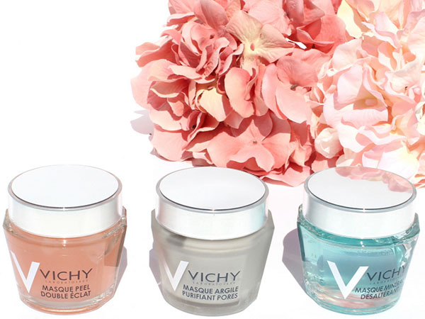 Dreifacher Effekt: Vichy-Mineralmaske