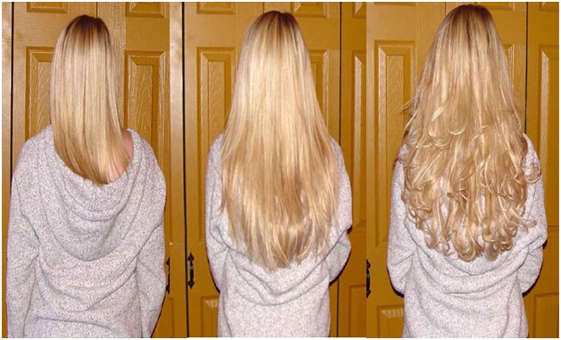 extrudiertes Haar