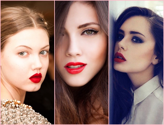 Style-Unterricht: Wie und mit welchem ​​roten Lippenstift