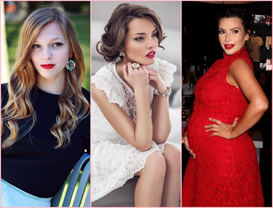 Style-Unterricht: Wie und mit welchem roten Lippenstift