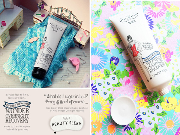 Die magische Verwandlung: Percy & Reed Night Recovery Haarmaske