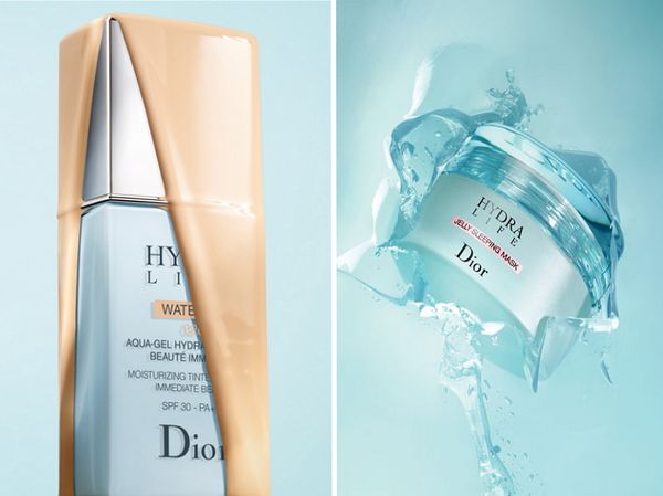 Das Universum der Frische: Neue Feuchtigkeitscremes Dior Hydra Life