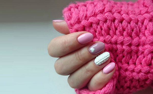 Gestrickte Maniküre - ein stilvoller Wintertrend