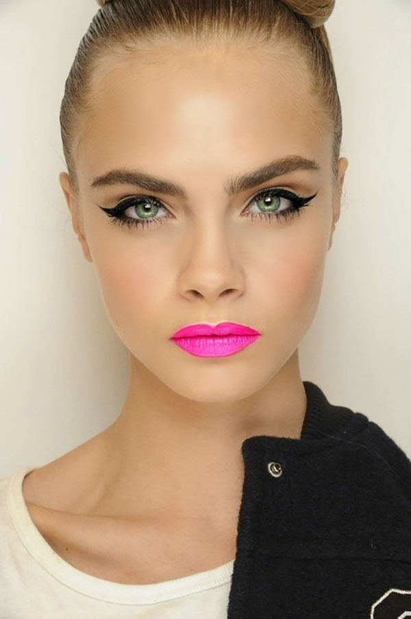 Helle Lippen als Trend des Winters 2016-2017
