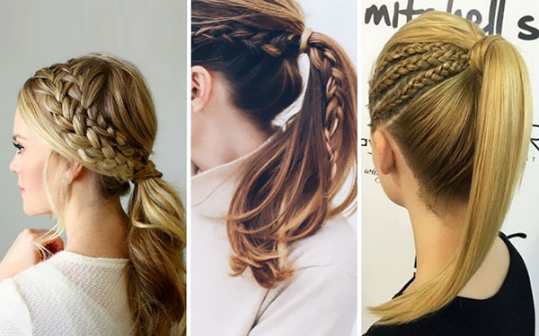 Feminines Tail: Drei topische Stylingoptionen