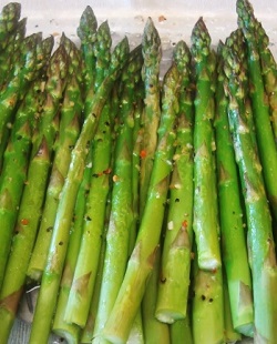Infusion von Spargel