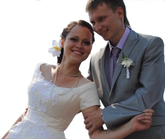 Mann und Mädchen