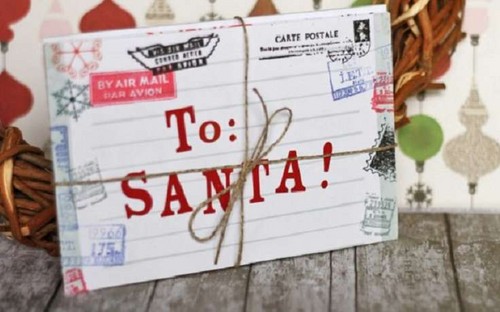 Original Briefe an den Weihnachtsmann von Kindern und Erwachsenen