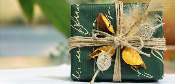 5 ungewöhnliche Möglichkeiten, ein Geschenk zu packen