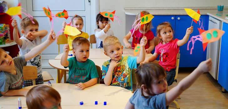 Kosmonautik-Tag im Kindergarten