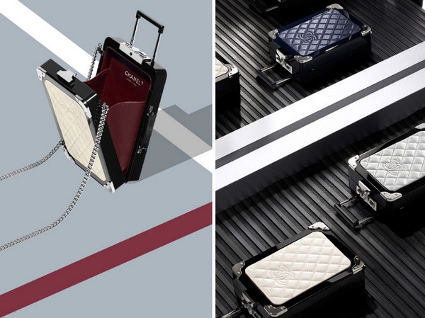 Die Straße ruft: der Clutch-Koffer Trolley Minaudiere von Chanel