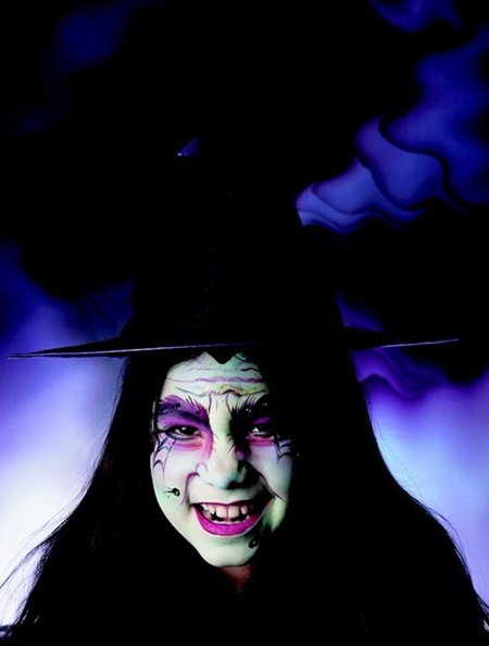 Make-up für Halloween