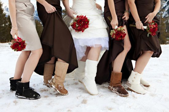 Ideen für ein Hochzeitsfotoshooting im Winter