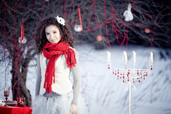 Ideen für ein Hochzeitsfotoshooting im Winter