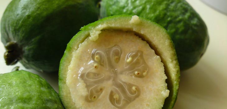 Wie feijoa essen: wie man richtig feijoa richtig isst