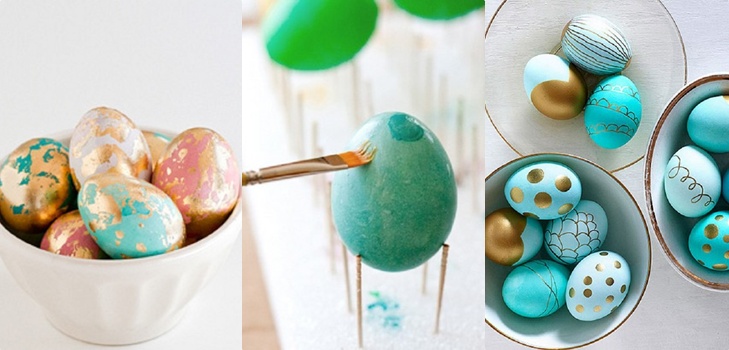 Christus Auferstehung: wie man Eier für Ostern malt