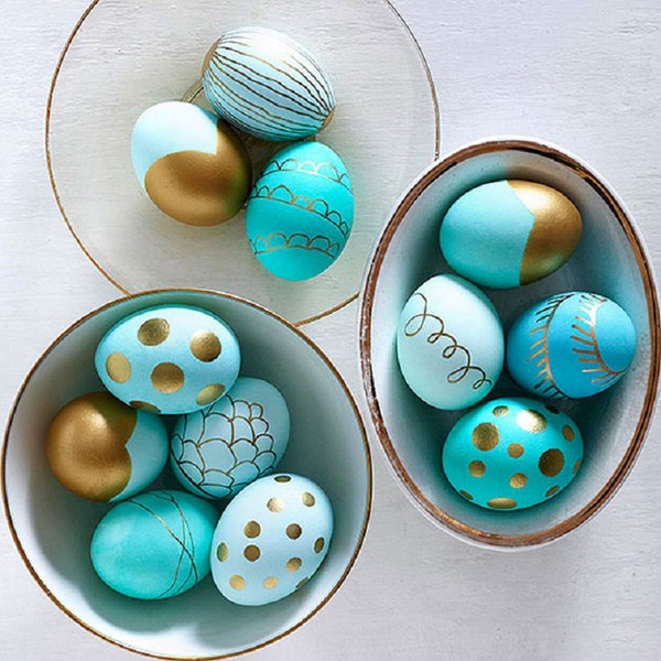 Christus Auferstehung: wie man Eier für Ostern malt