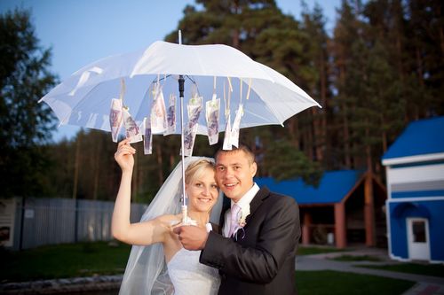Wie spendet man Geld für eine Hochzeit?