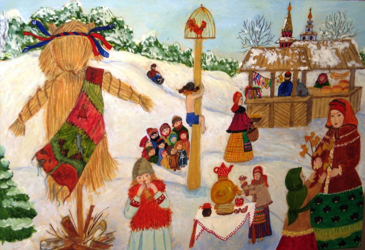 Wie zeichne Fastnacht? Zeichnen Sie einen Frühlingsurlaub mit den Kindern