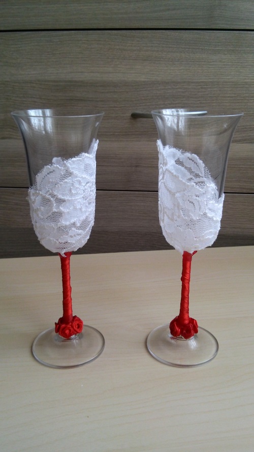 Hochzeit Gläser Dekoration