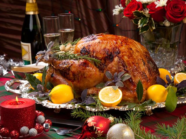 Truthahn für Weihnachten