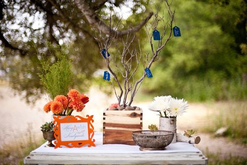 Baum der Wünsche für die Hochzeit mit ihren eigenen Händen