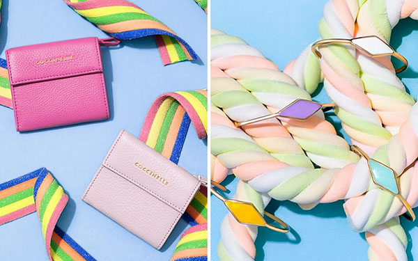 Coccinelle Candy Taschen für einen langweiligen Frühling: die Candy Pop Linie